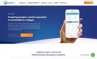 icloudems.com screenshot