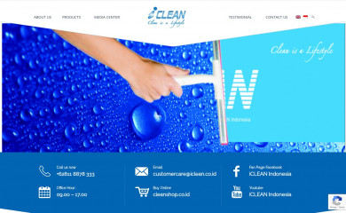 iclean.co.id screenshot