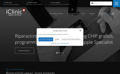 iclinic.it screenshot