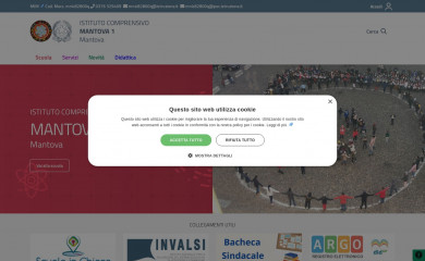 icmantova1.edu.it screenshot