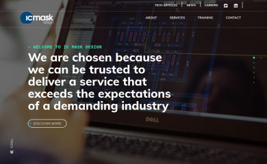 icmaskdesign.com screenshot