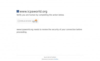 icpaworld.org screenshot