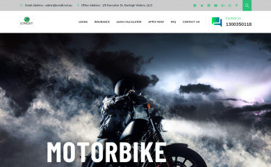 icreditbikeloans.com.au screenshot