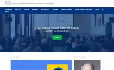ics-graduateschool.nl screenshot