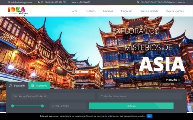 ideaviatges.com screenshot