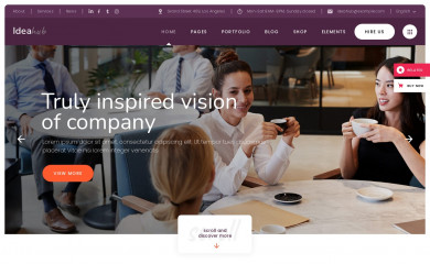 http://ideahub.elated-themes.com screenshot