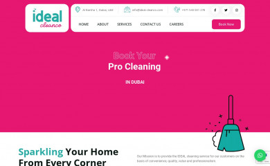 ideal-cleanco.com screenshot