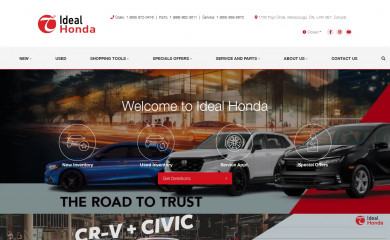 idealhonda.com screenshot