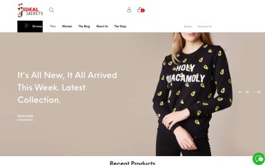 idealjackets.com screenshot