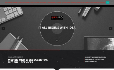 ideapro.at screenshot