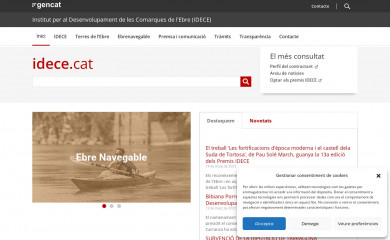 idece.cat screenshot