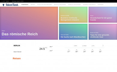 ideentank.de screenshot
