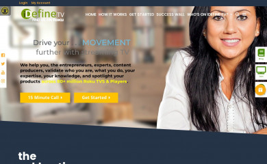 idefinetelevision.com screenshot