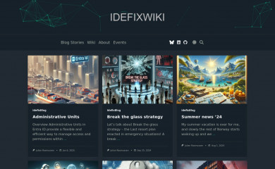 idefixwiki.no screenshot