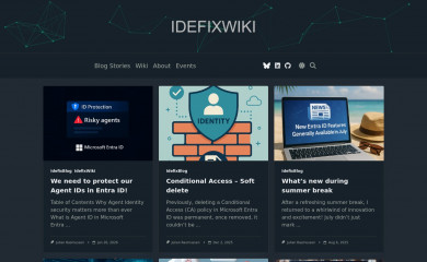 idefixwiki.no screenshot