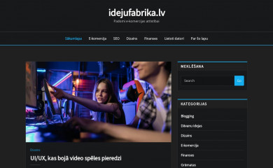 idejufabrika.lv screenshot