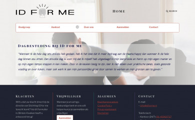 idforme.nl screenshot