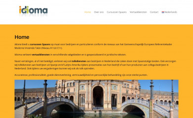 idioma.nl screenshot