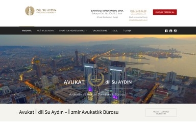 idilsuaydin.av.tr screenshot