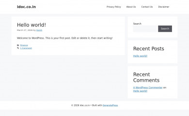 idoc.co.in screenshot