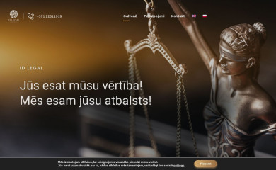 idlegal.lv screenshot