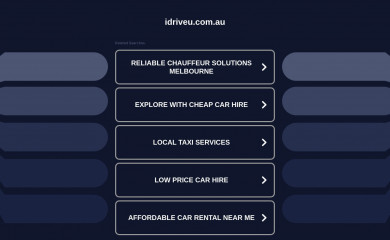 idriveu.com.au screenshot