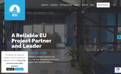 ied.eu screenshot