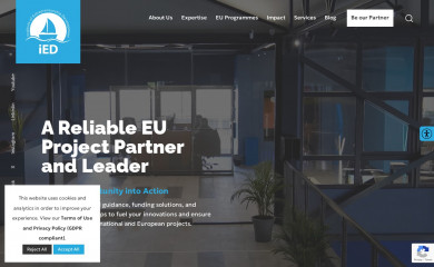 ied.eu screenshot