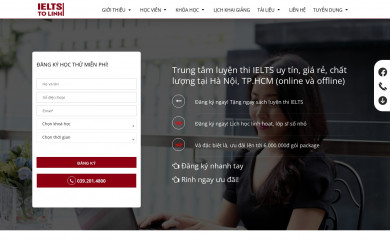 ieltstolinh.vn screenshot