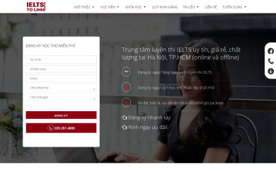 ieltstolinh.vn screenshot