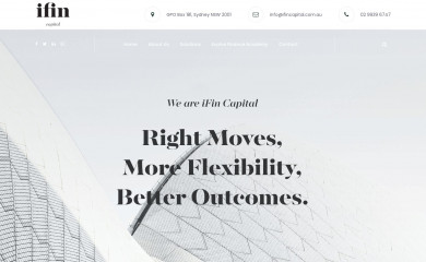 ifincapital.com.au screenshot