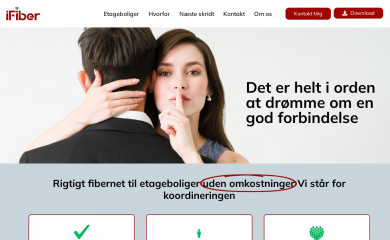 ifiber.dk screenshot