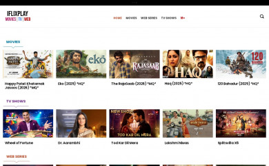 iflixplay.in screenshot