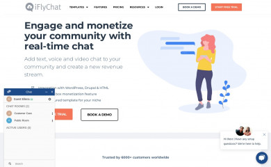 iflychat.com screenshot