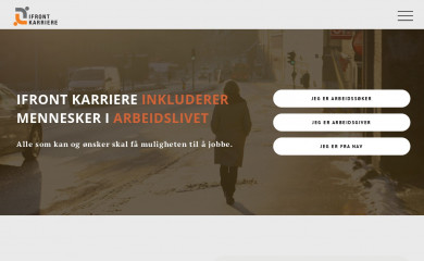 ifront-karriere.no screenshot