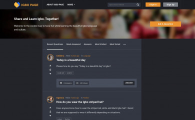 igbopage.com screenshot
