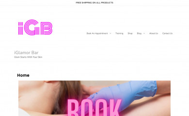iglamorbar.com screenshot