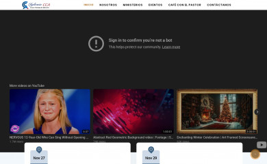iglesiacca.com screenshot