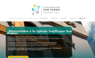 iglesiasanpedro.cl screenshot