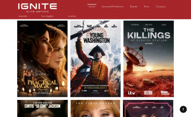 igniteeliteartists.com screenshot