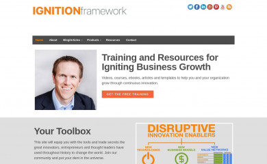 ignitionframework.com screenshot
