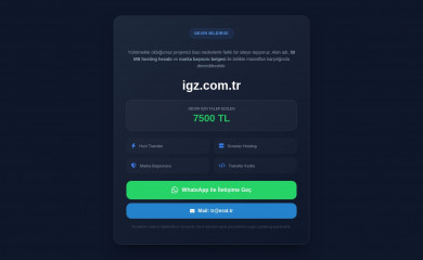 igz.com.tr screenshot