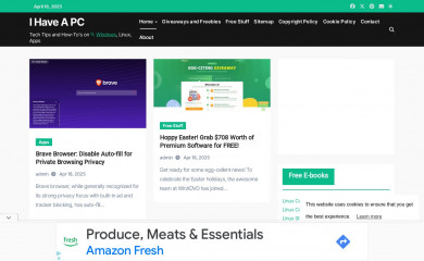 ihaveapc.com screenshot