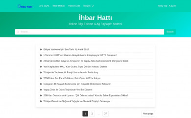ihbarhatti.com screenshot