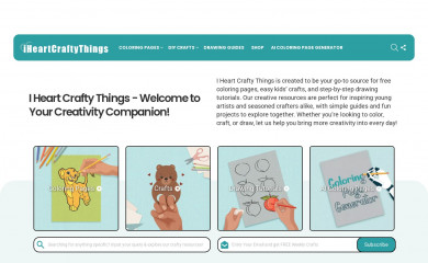 iheartcraftythings.com screenshot