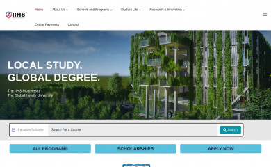iihs.edu.lk screenshot