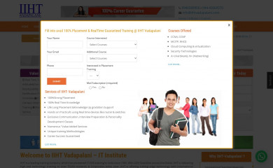 iihtvadapalani.com screenshot