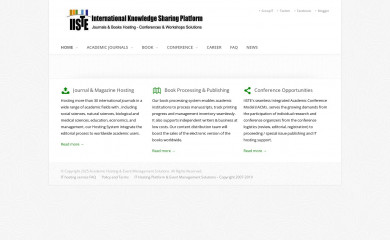 iiste.org screenshot