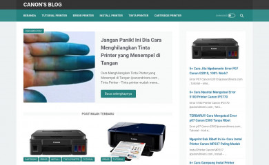 ijcanondrivers.com screenshot