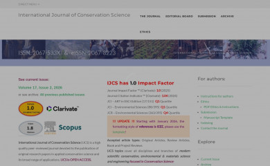 ijcs.ro screenshot
